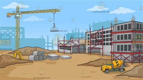 A Construction Site Background | Construction site, Construction, Background