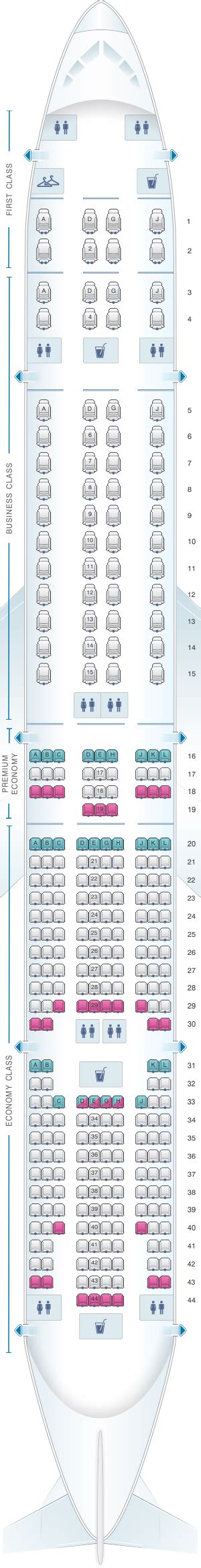 Aa Boeing 777 300er Seat Map