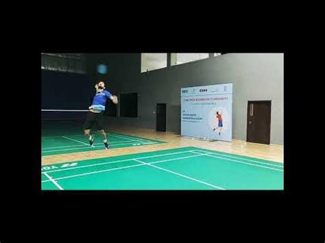 JUMP SMASH (slow motion)- badminton - YouTube