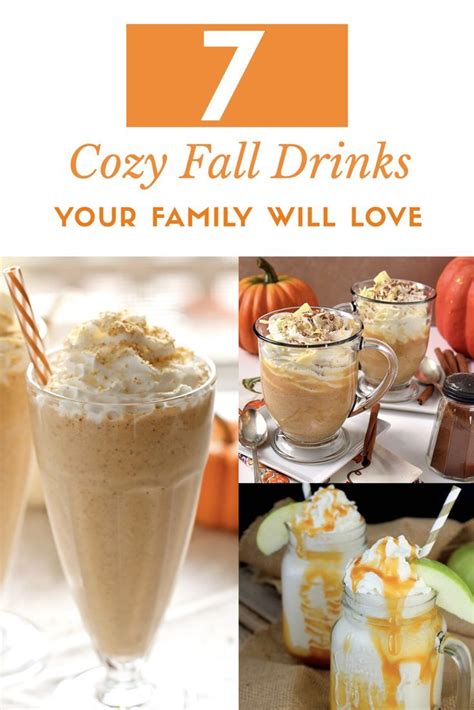 7 Cozy Fall Drinks Your Family Will Love | Cozy fall drinks, Drink recipes nonalcoholic, Fall ...