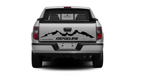 HONDA RIDGELINE 1 pcs tailgate graphics vinyl body decal | Etsy