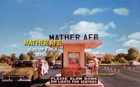 Mather AFB Air Force Base, Sacramento CA c.1955 by CaliforniaChromes ...