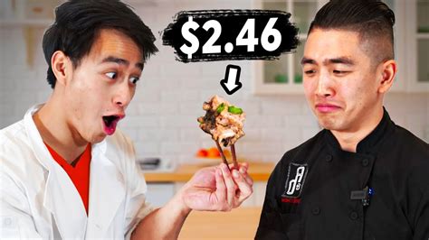 Impressing the World's TOUGHEST Chef Using Cheap Ingredients (ft. Eric Chong) - YouTube