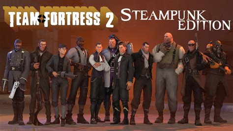 HEAVY SHTOPOR: dmitrynorpo: Pack of TF2 Characters in steampunk...