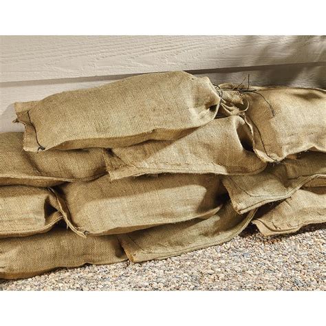 U.S. Military Issue Surplus Sand Bags, 25" x 14", 25 Pack, New - 661424, Emergency & Survival at ...