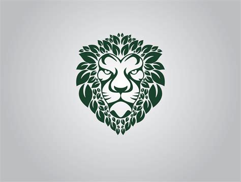 lion logo mark by Mirza Yaumil on Dribbble