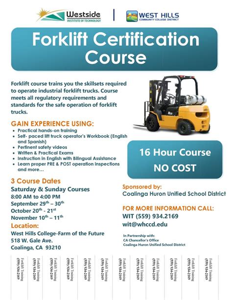 Free Forklift Certification Card Template Download Forklift - Free ...