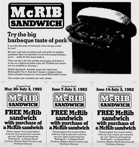 The History of the McRib - The Retroist