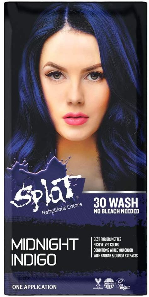 Splat Vegan and Cruelty-Free Semi-Permanent Hair Color Dye (6 Fl Oz ...