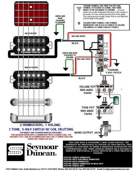 Guitar Wiring Diagram