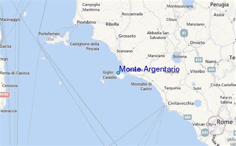 Monte Argentario Tide Station Location Guide