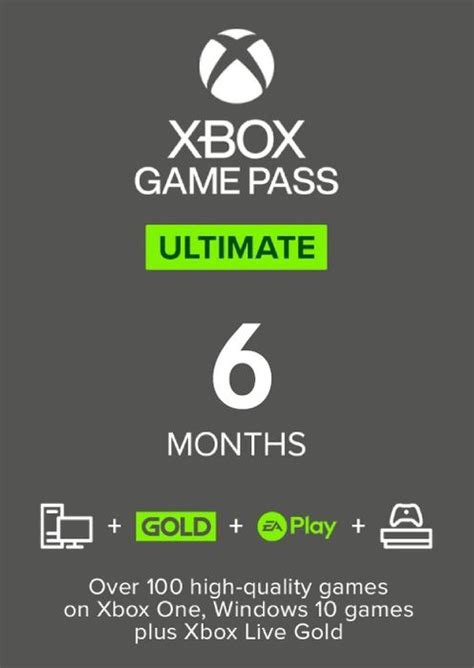 6 Month Xbox Game Pass Ultimate | Xbox One/PC | CDKeys