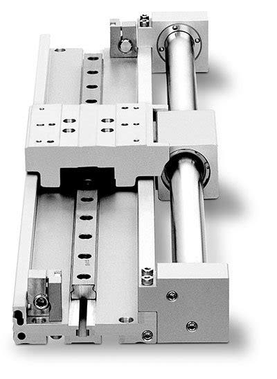 How do pneumatic rodless cylinders/slides work? - Fluid Power World