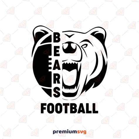 Chicago Bears Logo Black And White