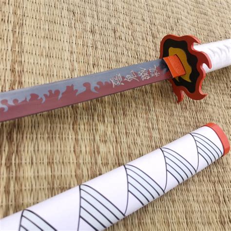 Buy Kyojuro Rengoku - Demon Slayer Replica Katana Sword Online ...