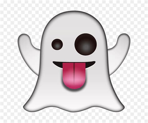 Emoji, Emojis, Face, Ghost, Ghosts, Holloween, Scary Icon - Ghost Emoji PNG - FlyClipart