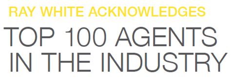 Ray White Acknowledges top 100 agents in the industry