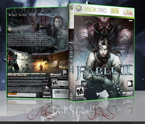 Fable 2 Xbox 360 Box Art Cover by DeathSpawn11