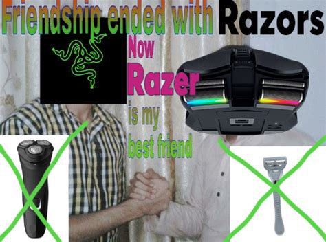 R Λ Z Ξ R on Twitter: "The Razer Razer is a cut above the rest"