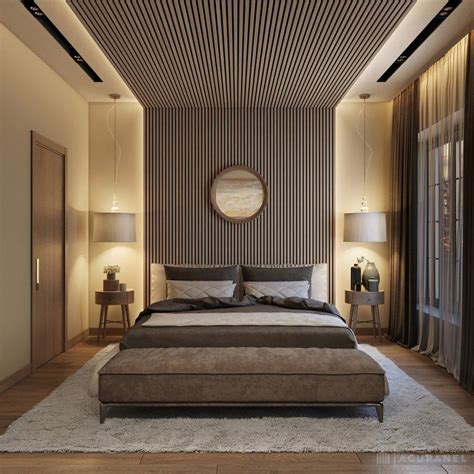 Acupanel® Contemporary Walnut Acoustic Wood Wall Panels | Wood panel walls, Bedroom, Bedroom design