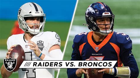 The Rivalry Continues in a New City | Raiders vs. Broncos | Las Vegas ...