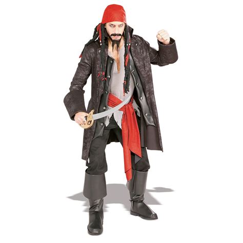 Men?s Cutthroat Captain Costume - Walmart.com