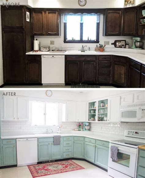 10 DIY Kitchen Before & Afters That Are Serious Eye Candy | Diy kitchen renovation, Diy kitchen ...