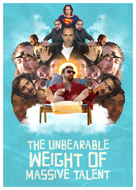 The Unbearable Weight Of Massive Talent | Poster By RyanJardine