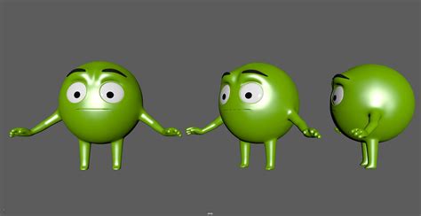 ArtStation - cartoon bean man | Resources