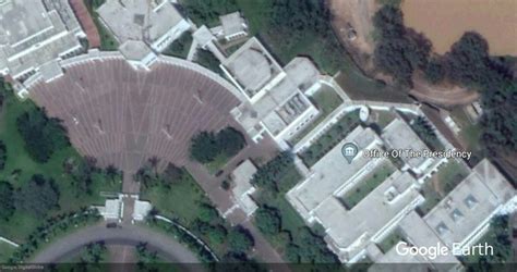 Aerial View Of Aso Rock Presidential Complex As Captured On Google Earth - Politics - Nigeria