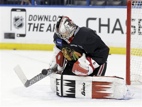 With First-Round Difficulties Forgotten, Blackhawks’ Corey Crawford Rights Himself for the ...