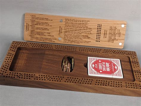 Cribbage Board - Deluxe | Hardenbrook Hardwoods