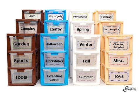 Free Printable Garage Bin Labels That Will Make You Look Like A Pro