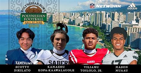 Four new Hawaii prospects selected to play in 2023 Polynesian Bowl