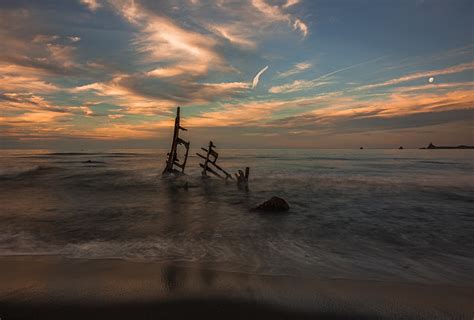 Beach New Plymouth Sunset Ship - Free photo on Pixabay - Pixabay