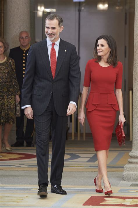 Queen Letizia of Spain and King Felipe VI of Spain - National Sports ...