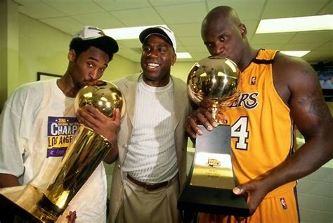 Kobe & Shaq first ring | Lakers | Pinterest