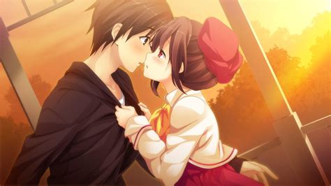 Romantic Anime Couple Wallpapers - Wallpaper Cave