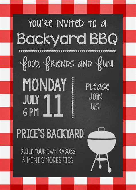 Outdoor BBQ Ideas for a Fun Summer Party – Fun-Squared | Bbq party invitations, Summer bbq party ...