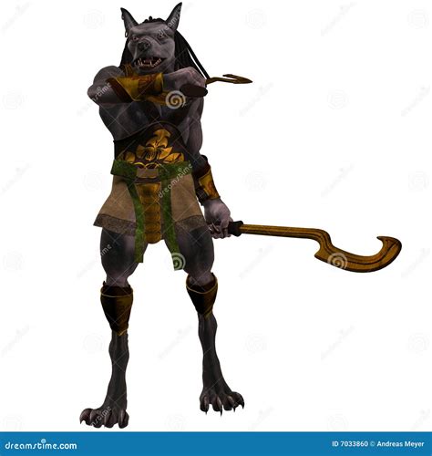 Anubis-Fantasy Egyptian Monster Stock Photo - Image: 7033860