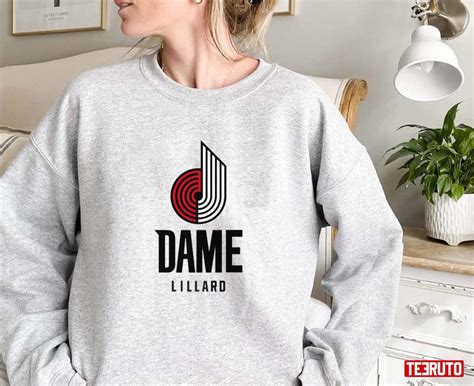 Dame Lillard Logo Portand Damian Lillard Unisex Sweatshirt - Teeruto