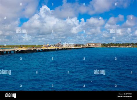 Port in Puerta Maya - Cozumel, Mexico Stock Photo - Alamy