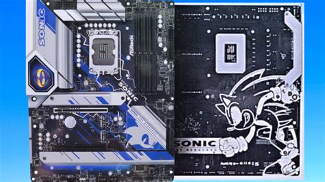 "Gotta go fast" with ASRock's Intel Z790 Sonic the Hedgehog-themed ...