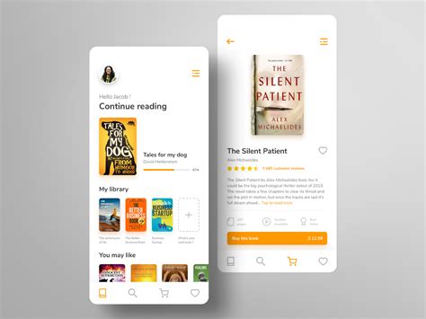 Amazon Kindle App - Redesigned by Fateh Zid on Dribbble