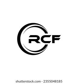 Rcf Logo Design Inspiration Unique Identity Stock Vector (Royalty Free) 2355048185 | Shutterstock