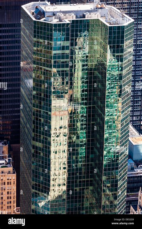 US, New York City. View from Top of the Rock Observation Deck, 30 ...