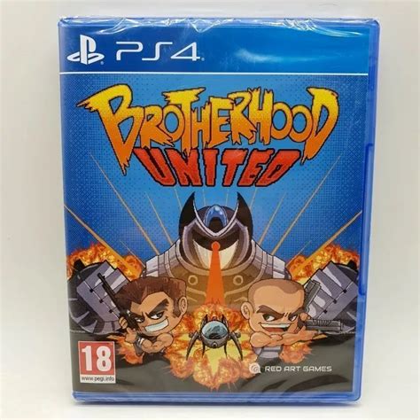 Brotherhood United(999)Sony PS4 FR Game In EN-FR-PT New/SEALED Red Art Games Action, Arcade(DV-FC1)