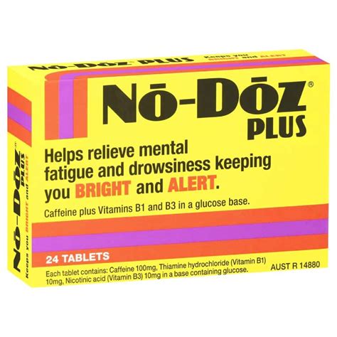 No Doz Plus 24 Tablets – Discount Chemist