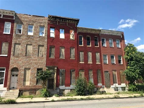 Abandoned rowhouses in Baltimore, Maryland : r/UrbanHell