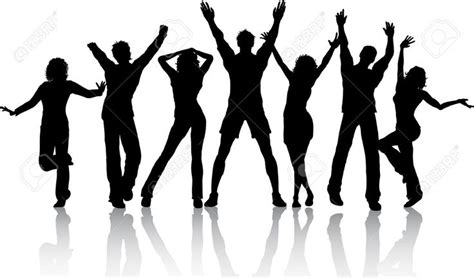 Silhouettes Of People Dancing Royalty Free Cliparts, Vectors, And ...